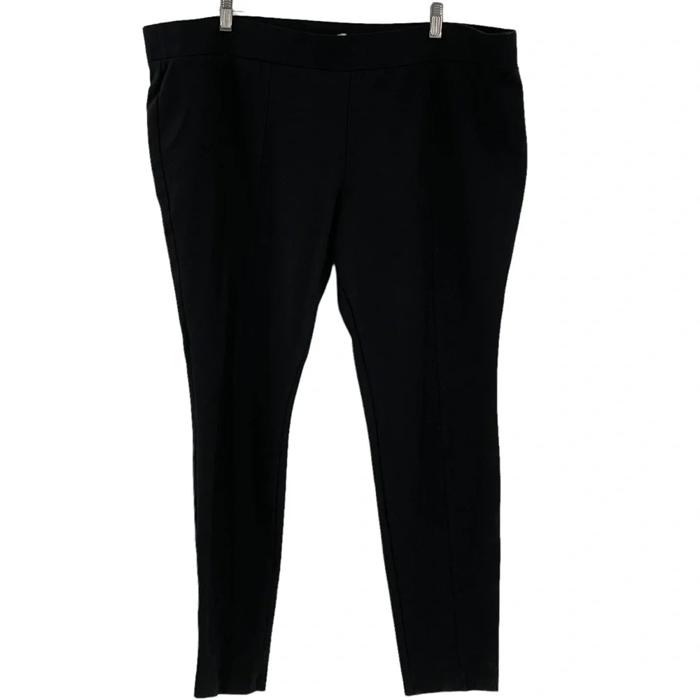 Ava & Viv Stretch Black Pants 2X